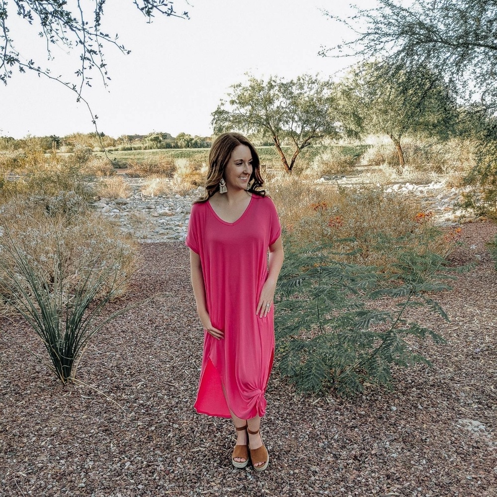 Damour Da Merrier Annie Pink Dress